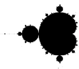 Mandelbrot kümesi en sade hali ile